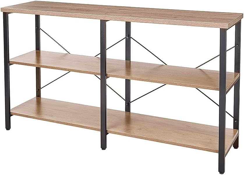 3-Shelf Light Oak Bookcase E894
