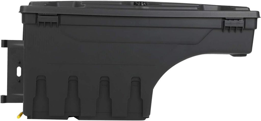 Truck Bed Wheel Well Storage Case Tool Box Black Lockable Storage Box Unit One Pair I3831