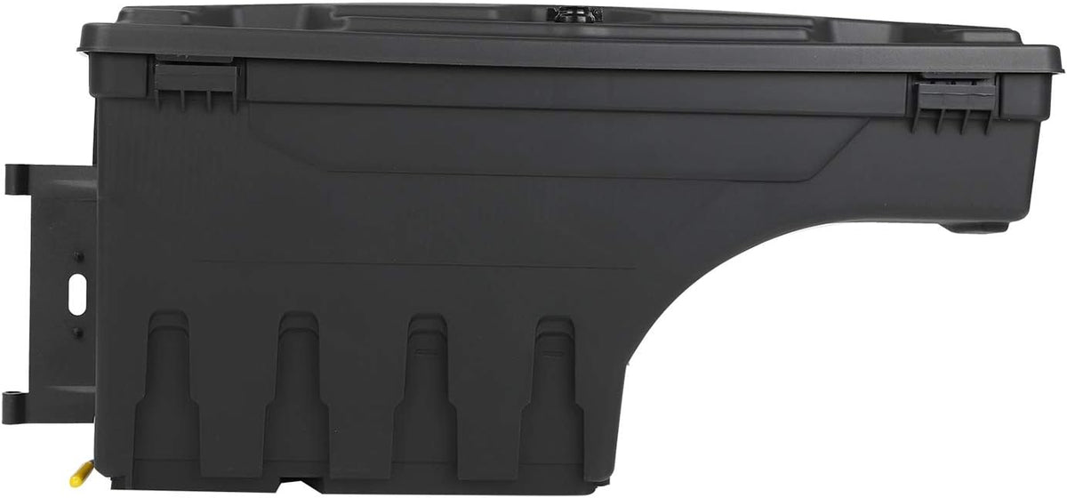 Truck Bed Wheel Well Storage Case Tool Box Black Lockable Storage Box Unit One Pair I3831