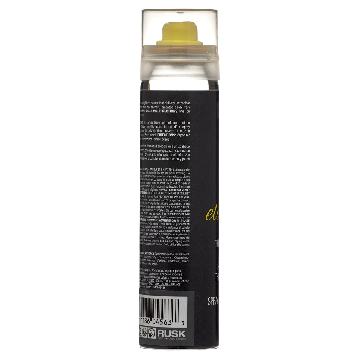 Rusk Elixir Mist Hairspray 2.5 Oz E397