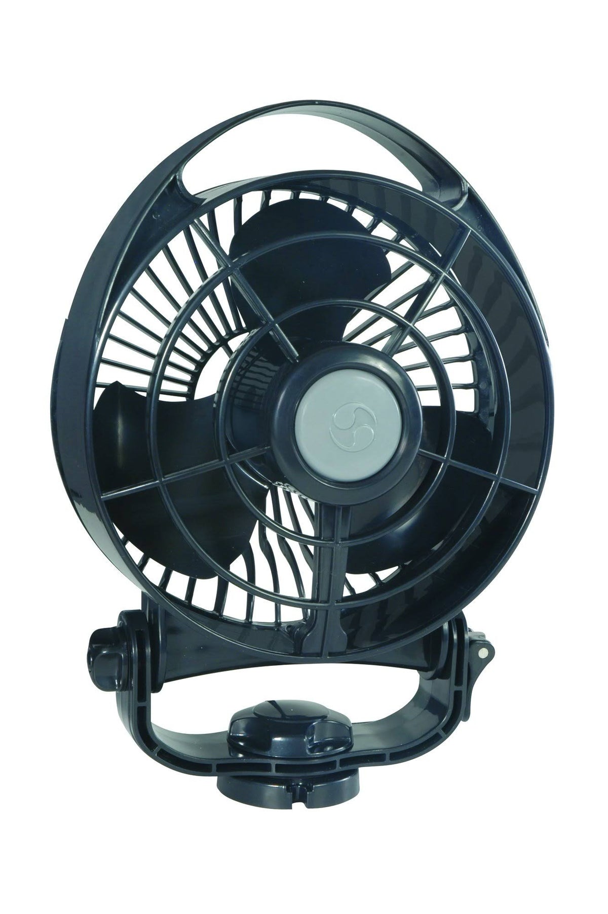 Black 12V 3-Speed Marine Fan Q1145