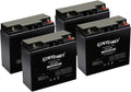 (4 Pack) 12 Volt 20 Ah Rechargeable Battery O661318