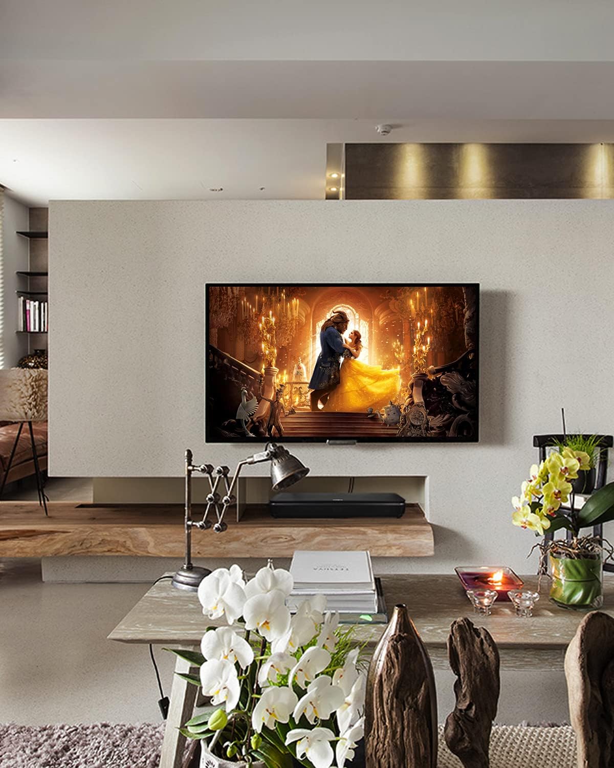 2.1ch Sound Bar with Built-in Subwoofer, Bluetooth, HDMI ARC, Optical, Aux-in, USB, 3 EQ Presets, Adjustable Bass D634050