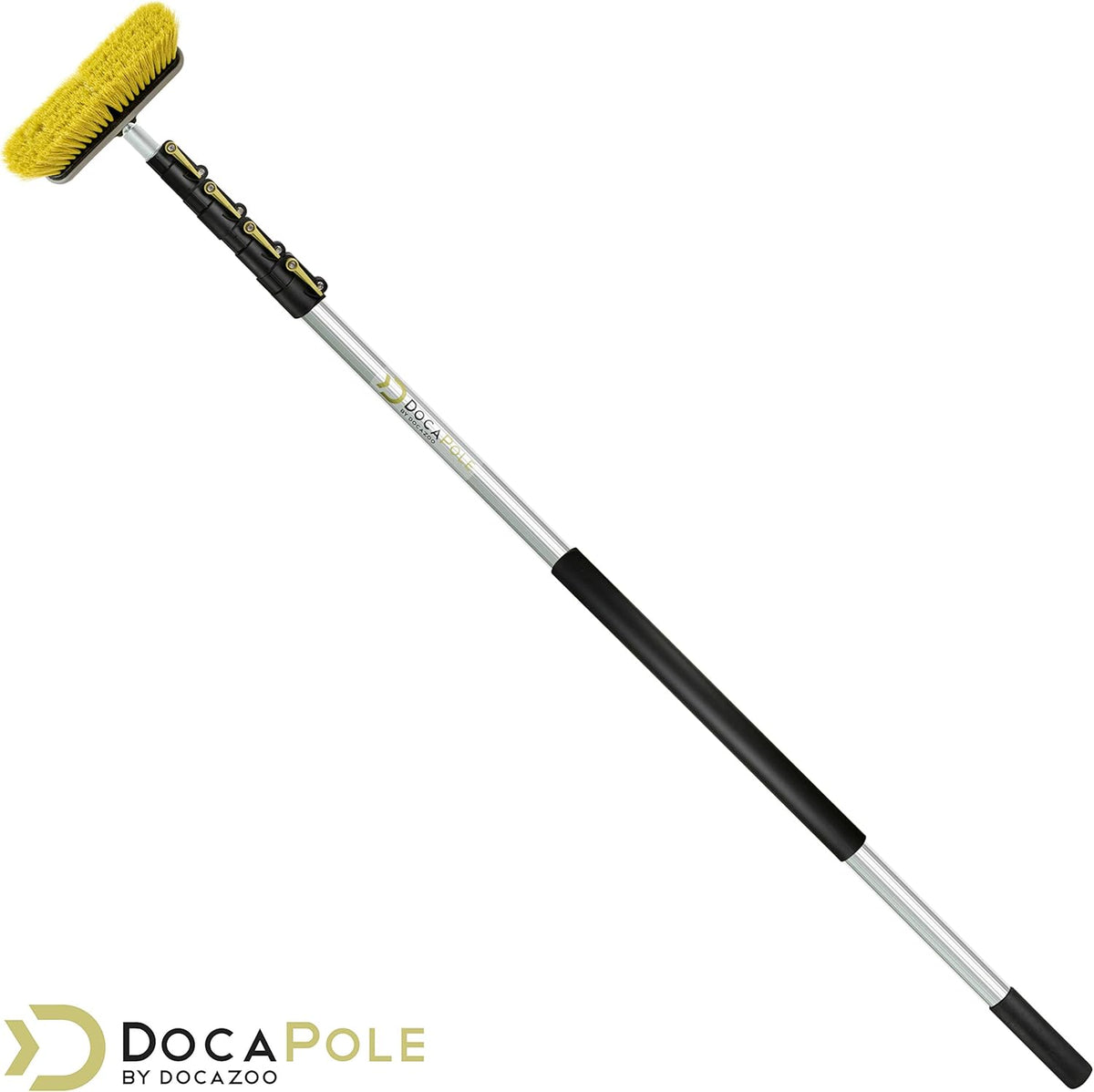 Deck Brush with 6-24 Foot Extension Pole, Pack of 2 H436329