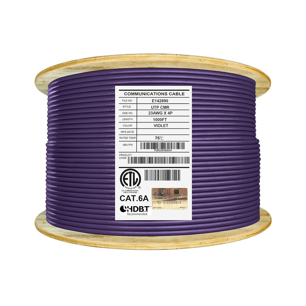 Bulk Ethernet Cable, Black V49511