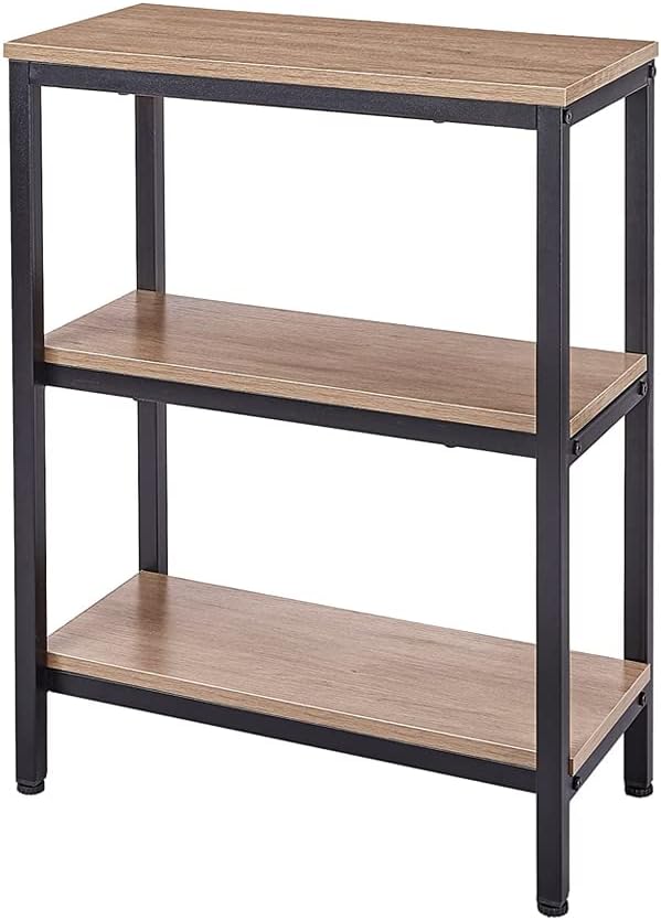 3-Shelf Light Oak Bookcase E894
