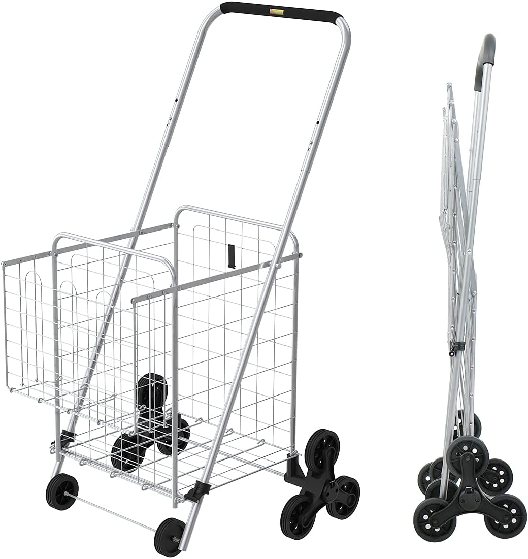 Collapsible Utility Cart with Wheels, 66 LBS Capacity T628839