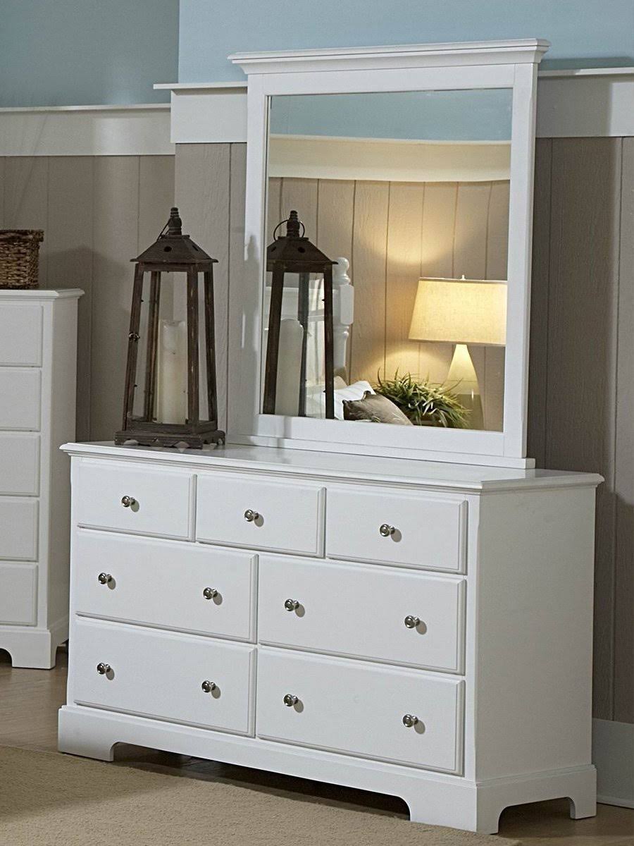 Antique White Chest S8054