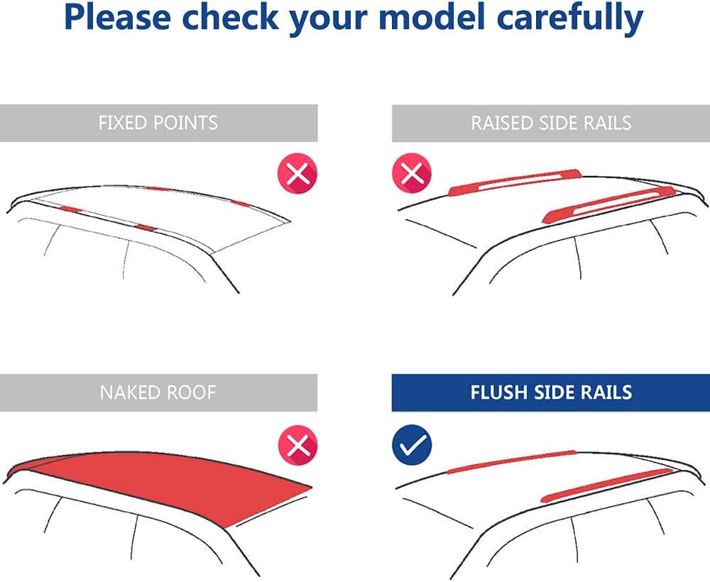 Roof Rack Cross Bar for VW ID.4 2020 2021 2022 R3207