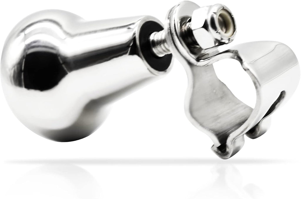316 Stainless Steel Mirror Polished Sport Boat Steering Wheel Spinning Knob Y525570