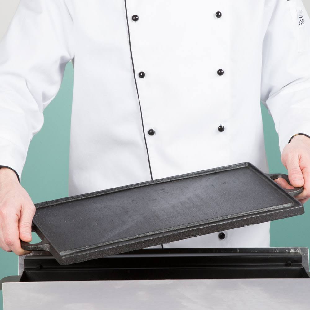 Double-Sided Cast Iron Griddle B7853