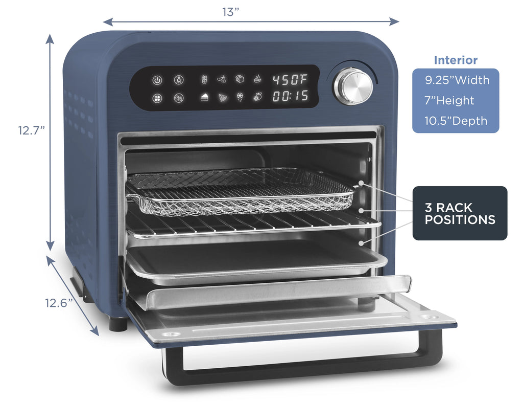 Slate Blue 10 L Air Fryer Oven U58958