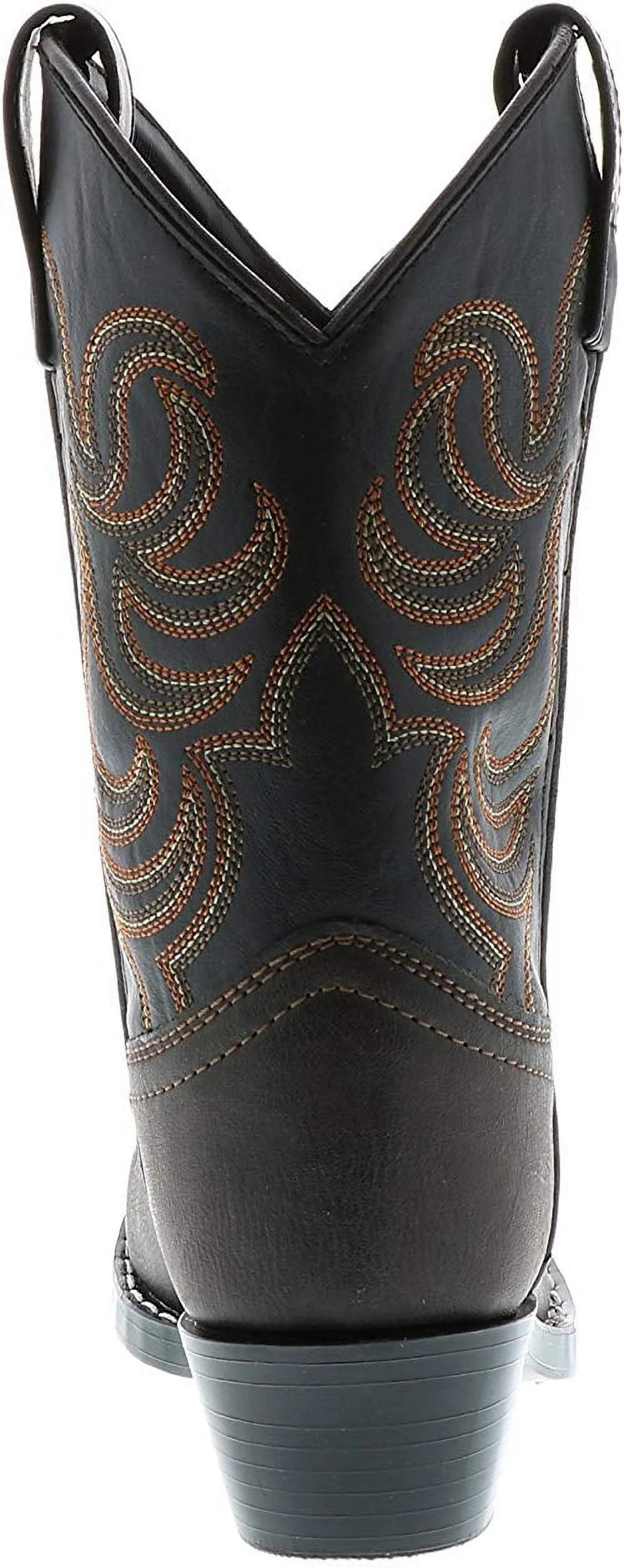 Brown/Black Western Cowboy Boots D90131