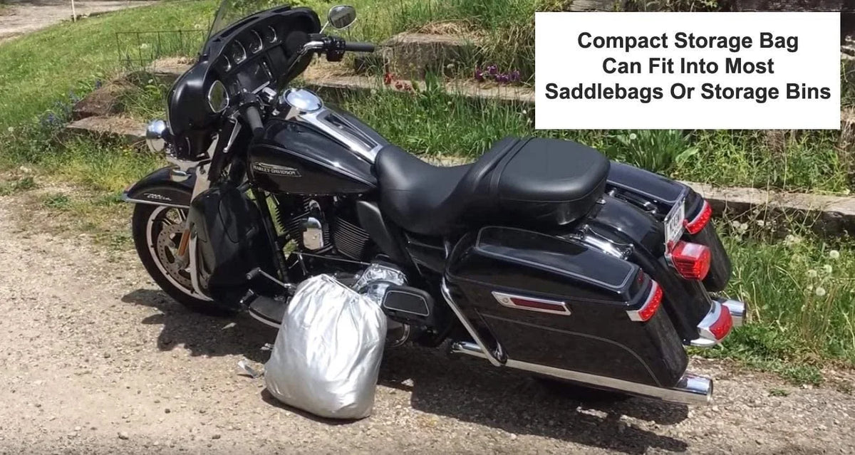 Scooter Cover with Reinforced Securing Straps and Storage Bag K272