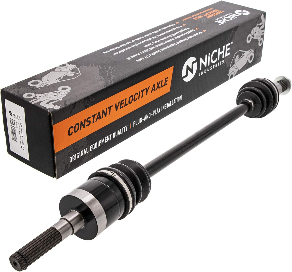 Front Left and Right CV Axle Driveshaft Assembly Kit for Can-Am Maverick Max 1000R O679331