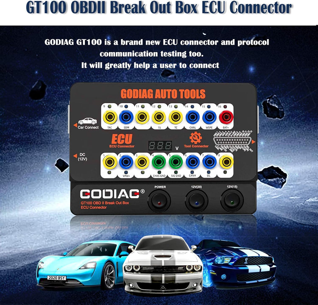 OBD2 Breakout Box ECU Connector G926