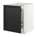 White Base Cabinet with Pull-Out Storage E2567