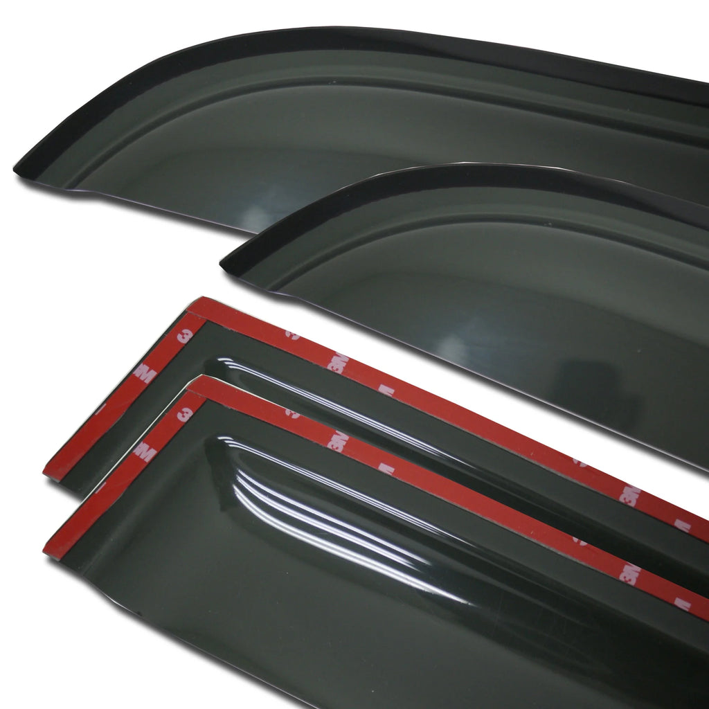 Outside Mount Window Visor Deflector and Sunroof 5 Pcs Set D608