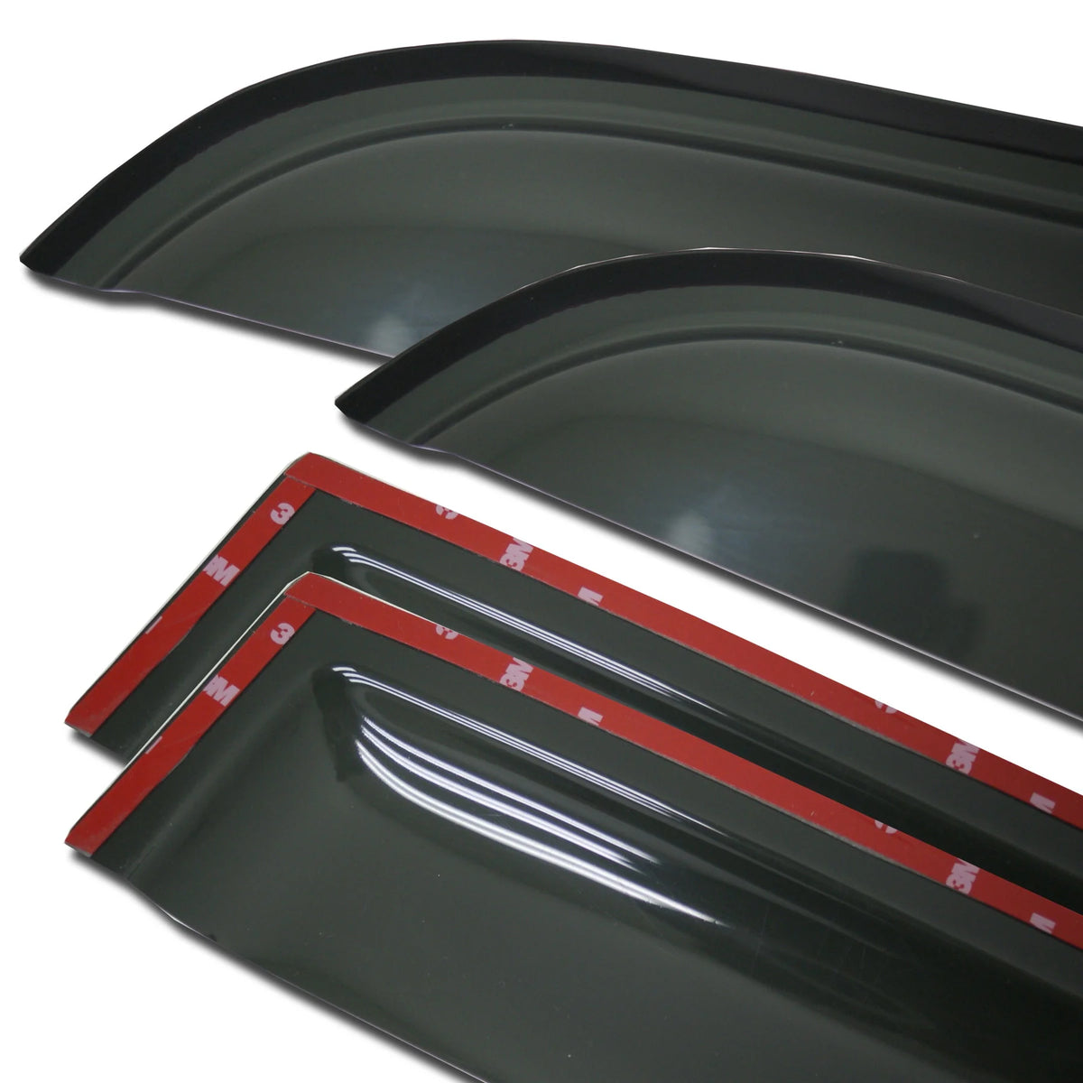 Outside Mount Window Visor Deflector and Sunroof 5 Pcs Set D608