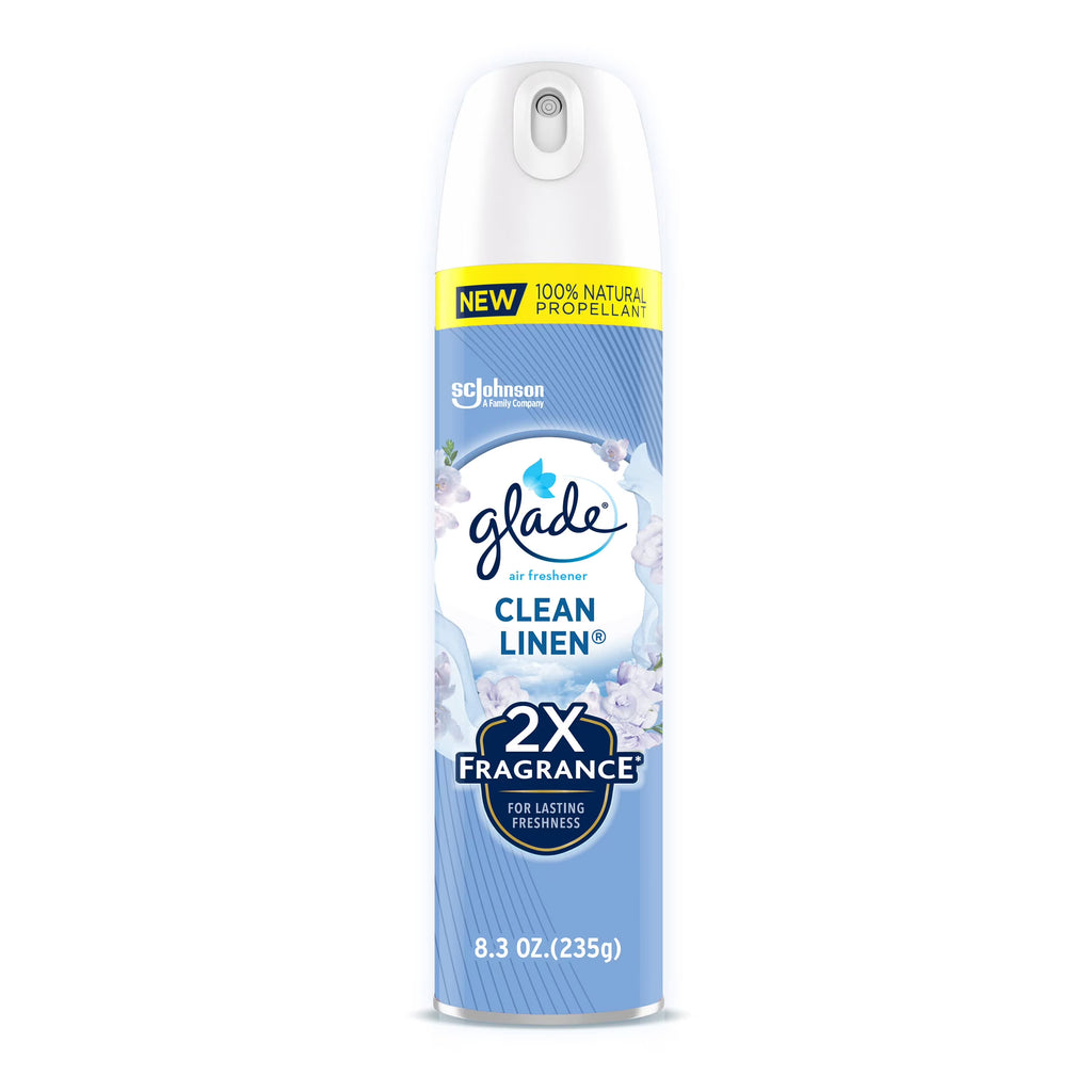 Clean Linen Room Air Freshener Spray, 8.3 Oz (Pack of 24) A729