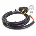 4-Wire 30 Amp Dryer Cord NEMA 14-30P, 6ft W86505