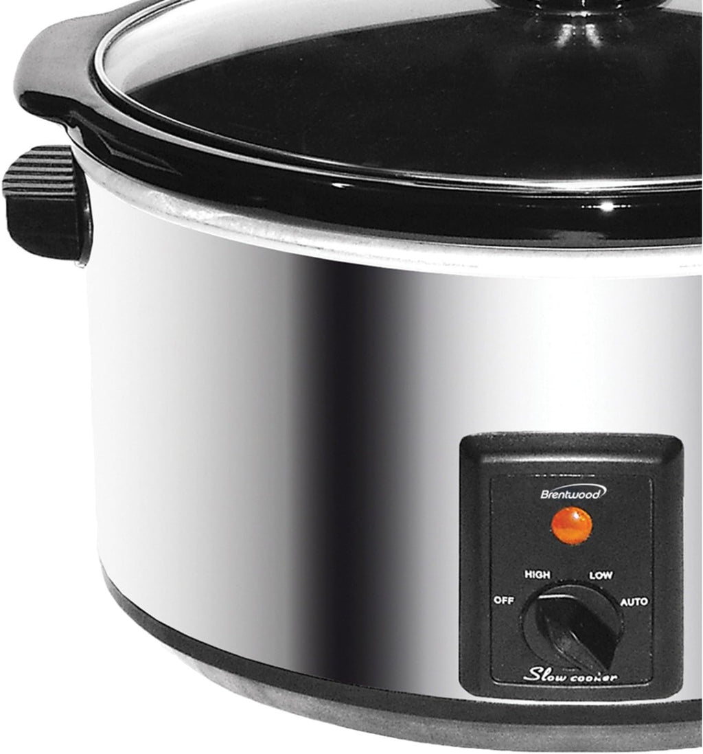 8 Quart Stainless Steel Slow Cooker I8286