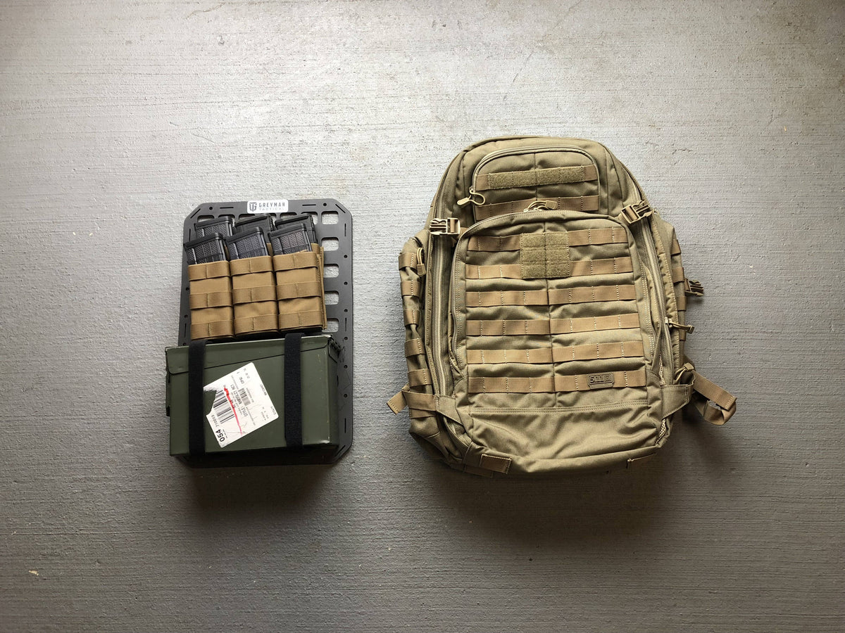 Black 12.25 x 19 Rigid Molle Panel Y65833