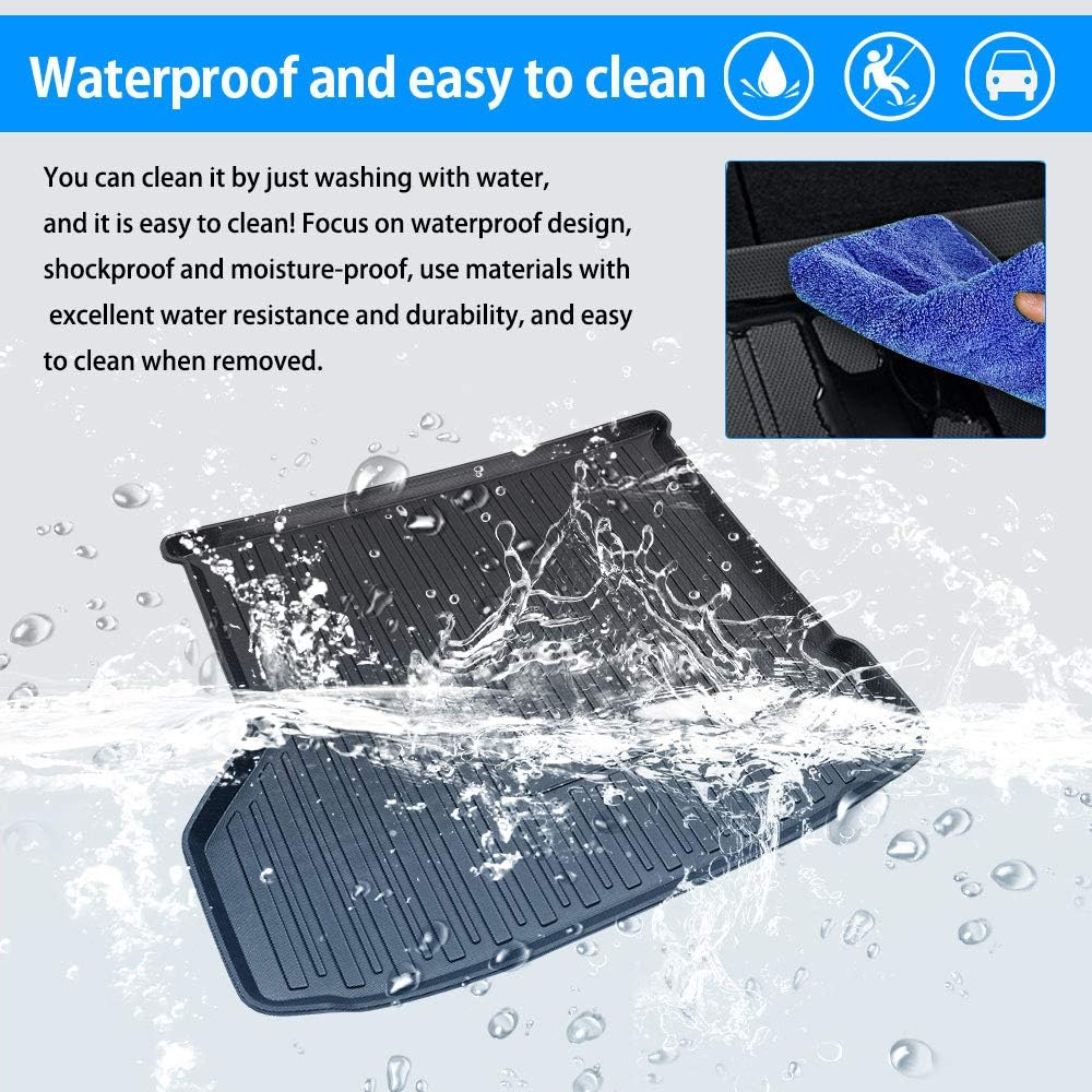 Trunk Mat Rear Cargo Liner TPO Pack of 2 V544