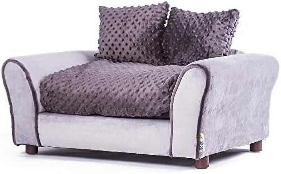 Charcoal Medium Pet Sofa Bed Q15513
