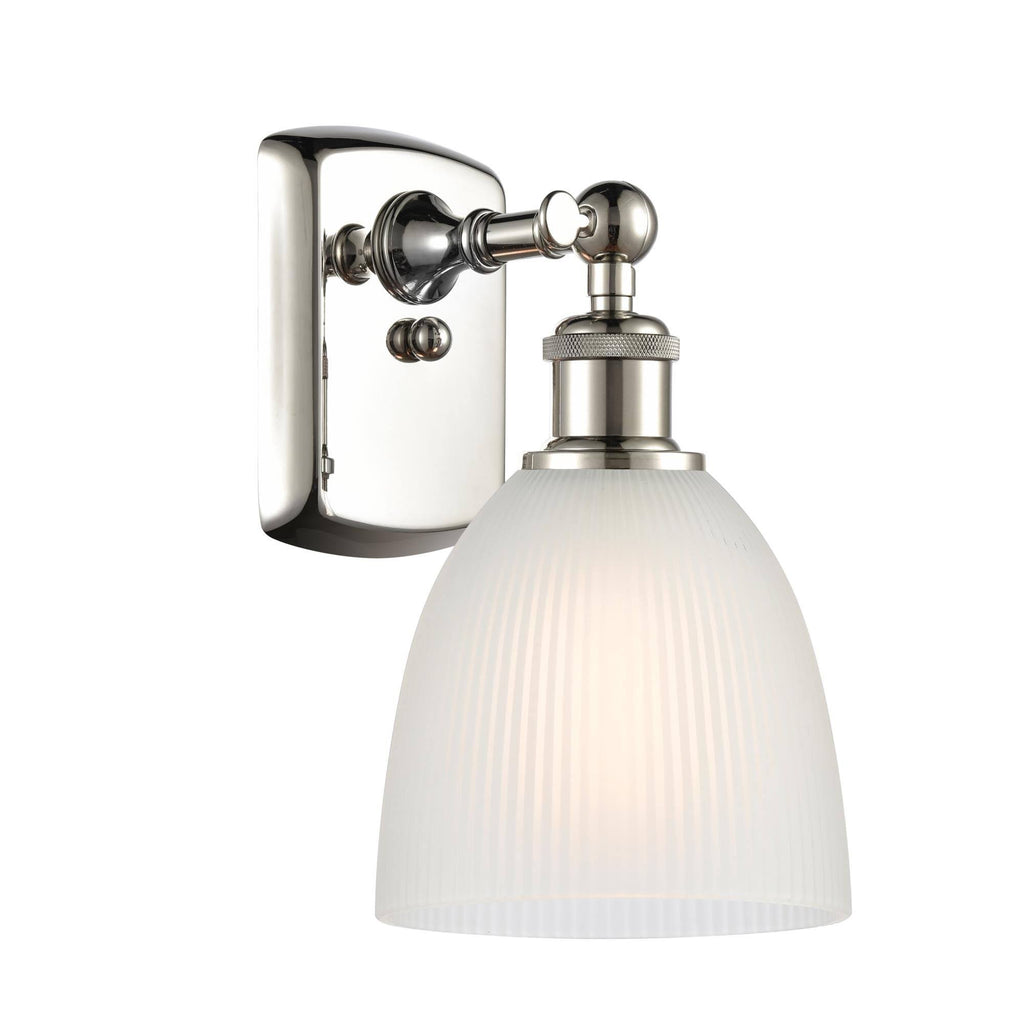 Polished Nickel 1 Light Sconce B632387