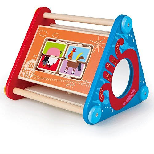 Wooden Baby Toddler Activity Building Box Toy (4 Pack) X572799