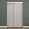 Frosted Sliding Closet Door White 48x22x80.5x22 X6737
