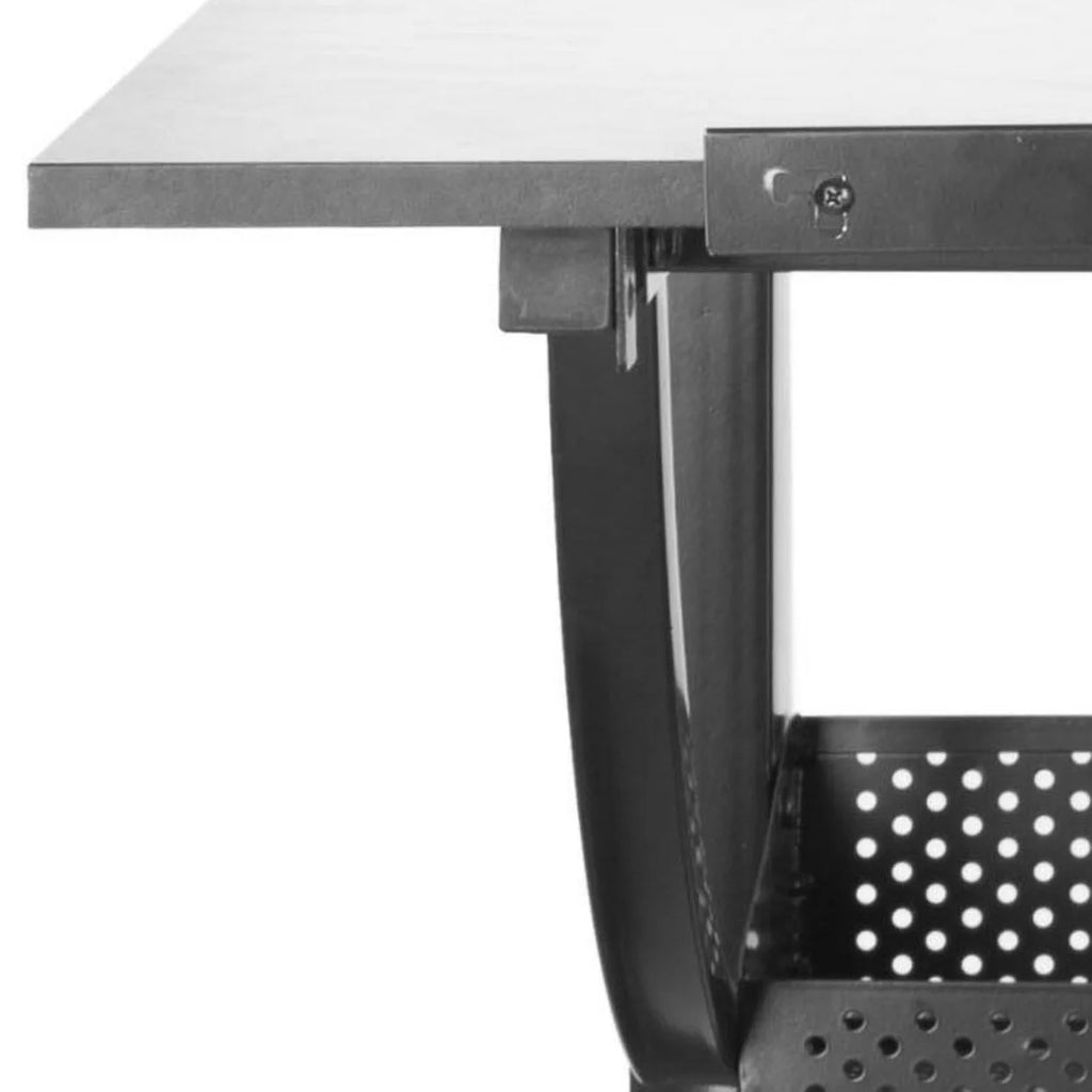 Rustic Solid Writing Desk with Stool F406073