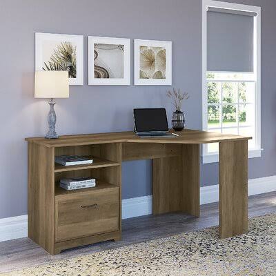 Reclaimed Pine Reversible Corner Desk P729080