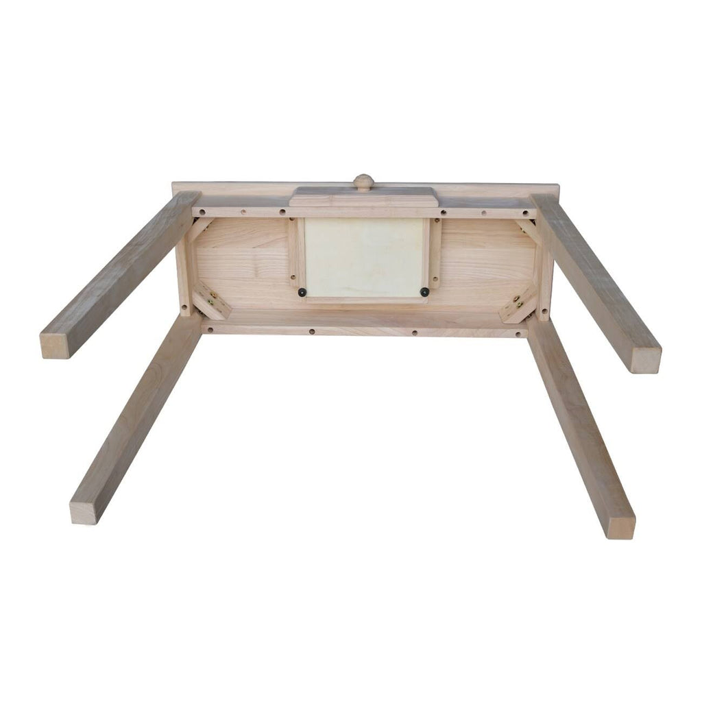 Unfinished Single-Drawer Hall Table D11540