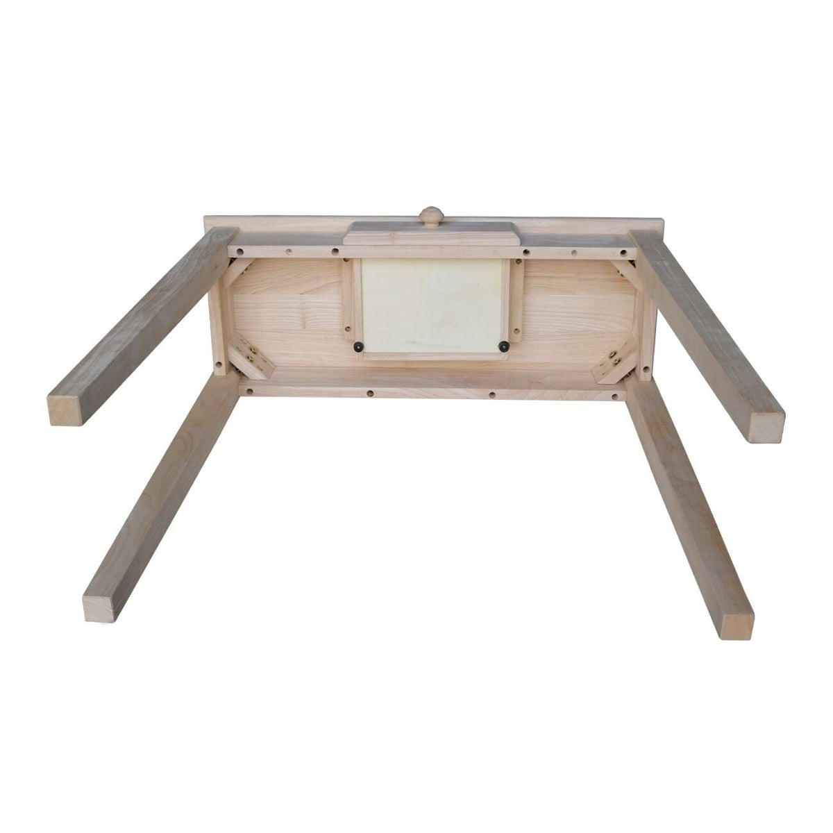 Unfinished Single-Drawer Hall Table D11540