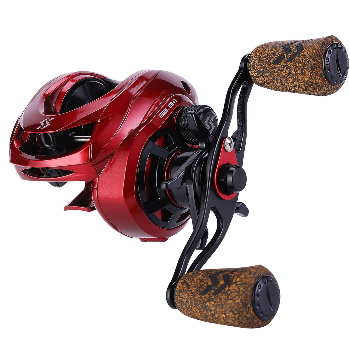 Baitcasting Fishing Reel with 18lb Drag 9+1 Shielded Ball Bearings B9408