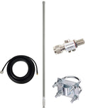 8dBi LoRa Antennas 915MHz Kits with 16 ft RG58 50Ohm RP-SMA Lightning Arrester L67904