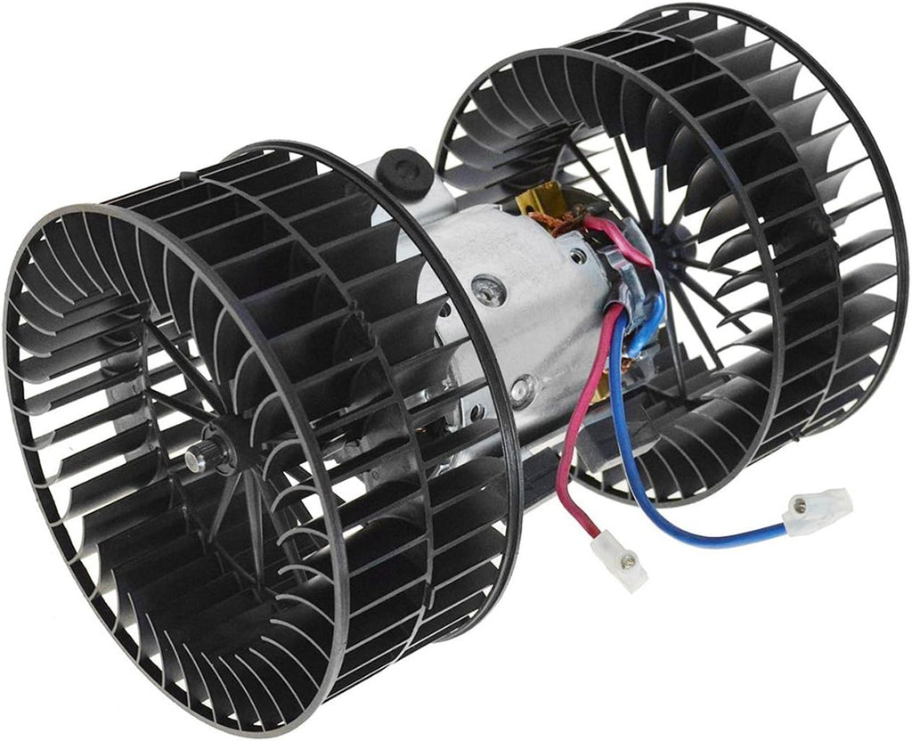 Front Heater Blower Motor with Dual Fan Cage Pack of 2 T2258