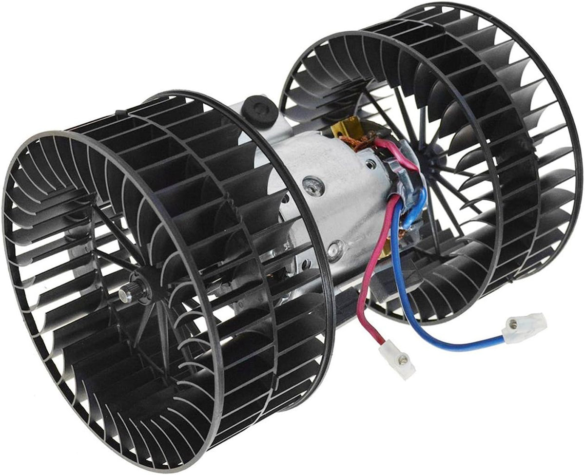 Front Heater Blower Motor with Dual Fan Cage Pack of 2 T2258