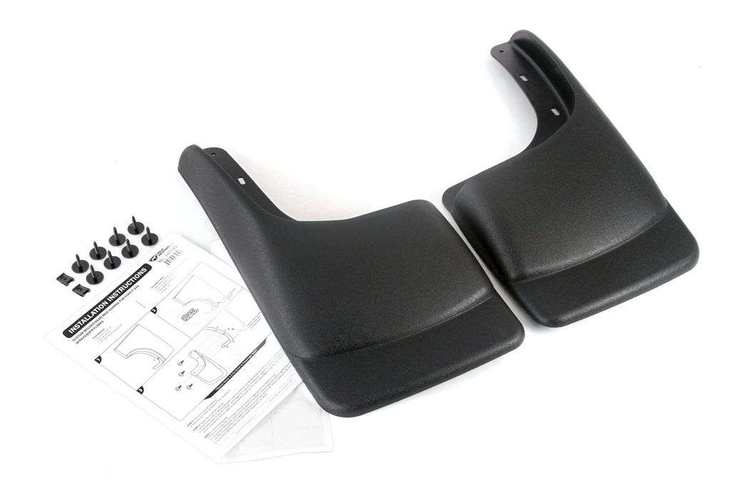 Heavy Duty Molded Mud Flaps Splash Guards 4pc Set I37651