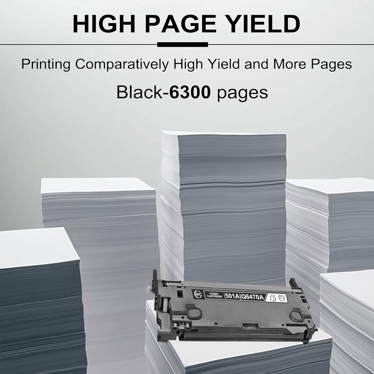 (3 Pack, Black) Remanufactured Toner Cartridge for HP Color 3600 Printer O505