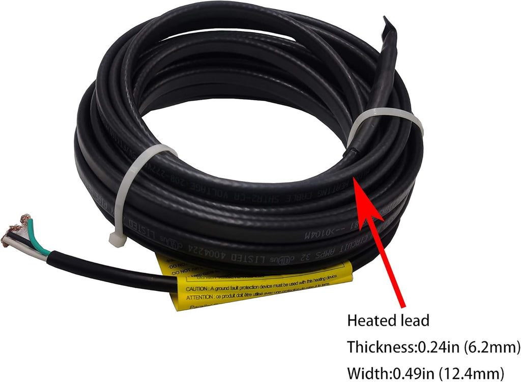 24-feet 240V Self Regulating Heating Cable I340099