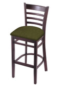 25x22 Stool with Dark Cherry Finish O849