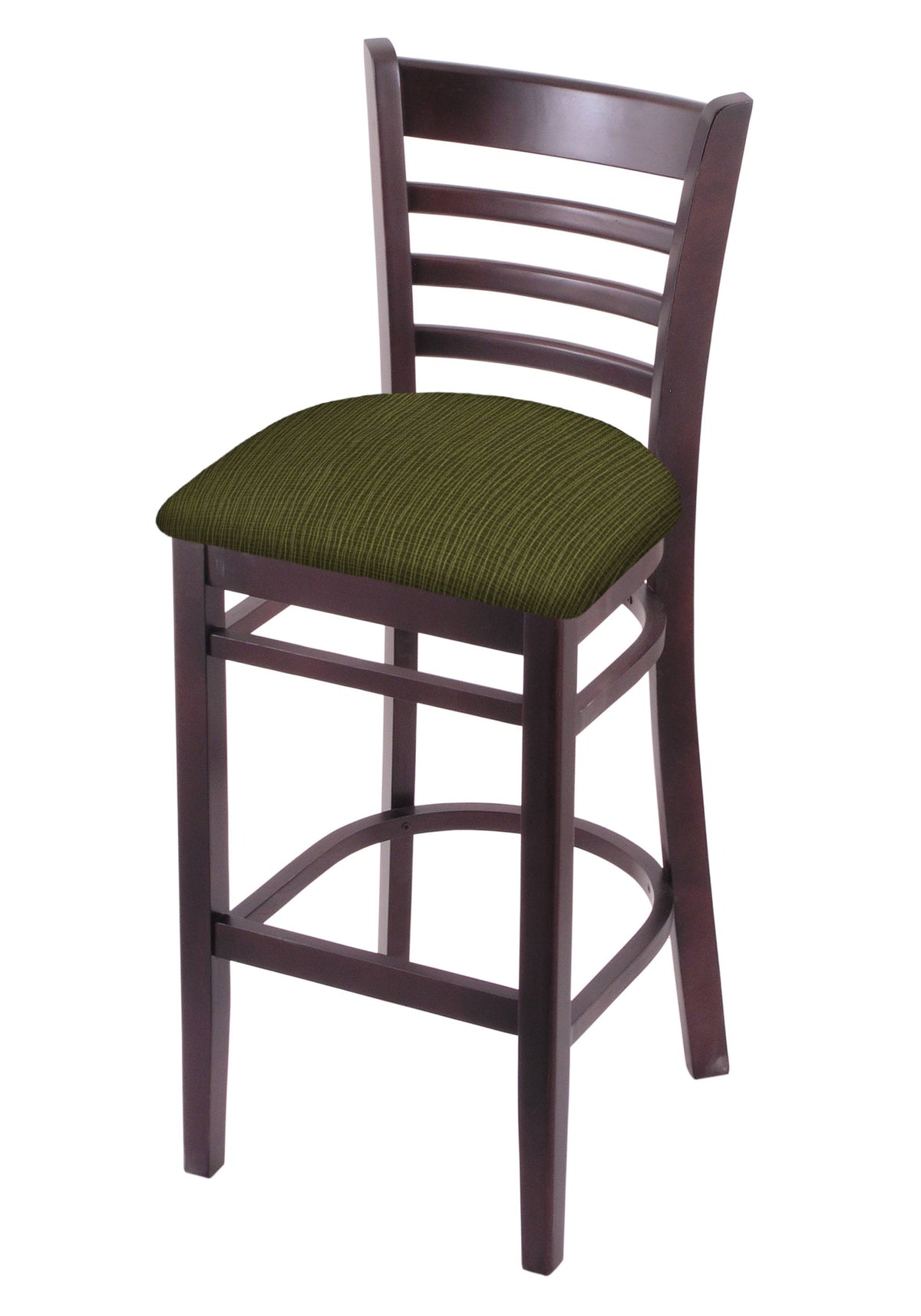 25x22 Stool with Dark Cherry Finish O849