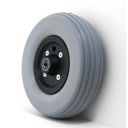 8 x 2.5 inch Caster Wheels with Urethane Tires, Set of 2 D3056