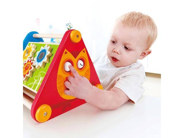 Wooden Baby Toddler Activity Building Box Toy (4 Pack) X572799