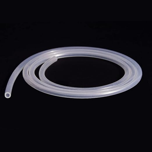 3/8" ID x 1/2" OD Silicone Tubing Food Grade Pure Silicon Tube, 9.84ft Length B7421