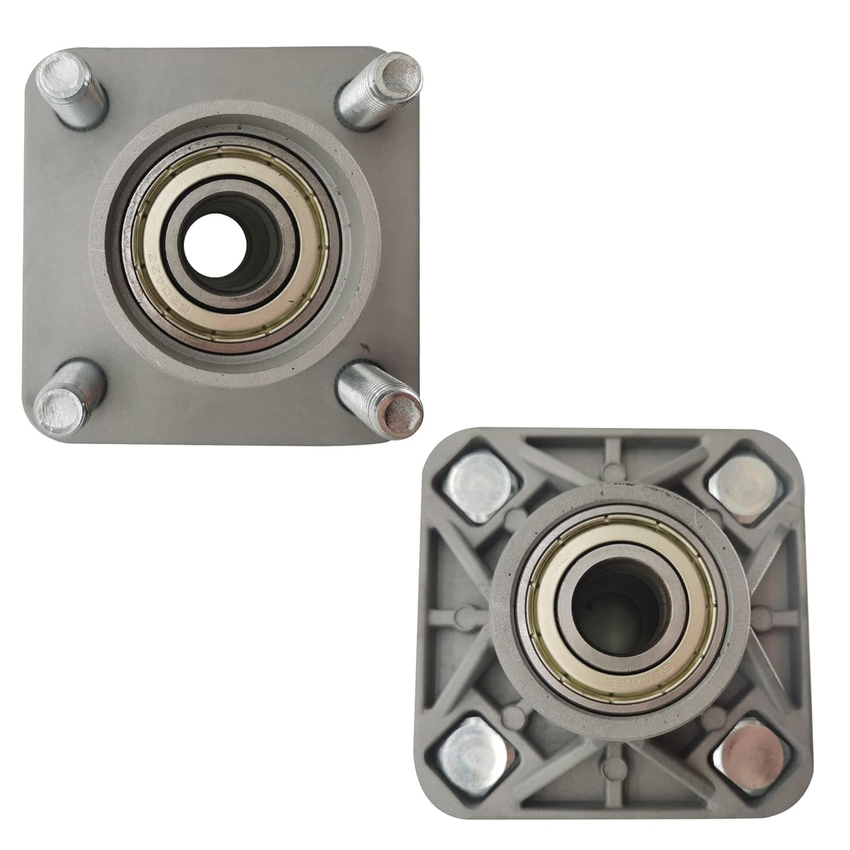 Front Wheel Hub Assembly with Bearings Replacement for Club Car DS Precedent 2003-up (2PCS) K35837
