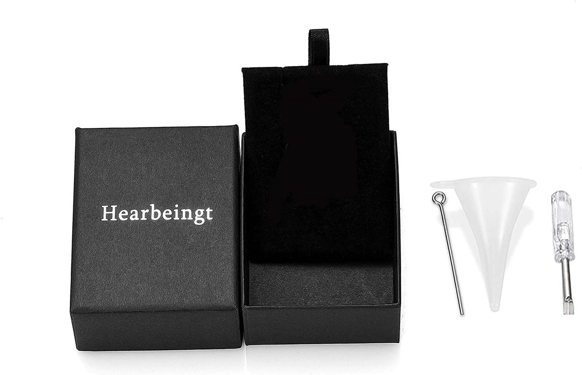 Heart Urn Necklace Cremation Jewelry C96883
